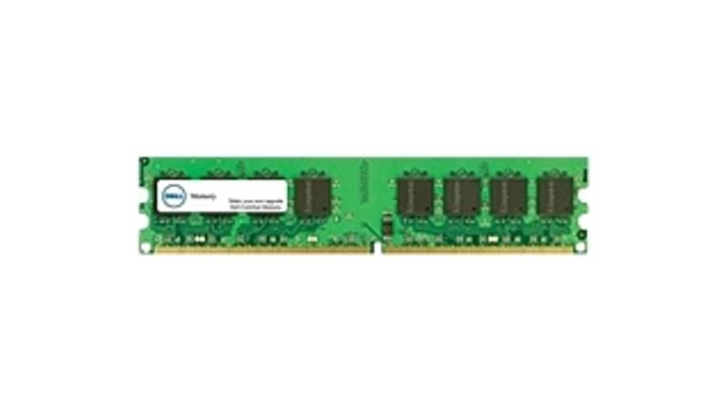 Front. Dell - 16GB DDR3 SDRAM Memory Module - 16 GB (1 x 16 GB) - DDR3 SDRAM - 1600 MHz DDR3-1600/PC3-12800 - 1.35 V - ECC - Registere - Green.