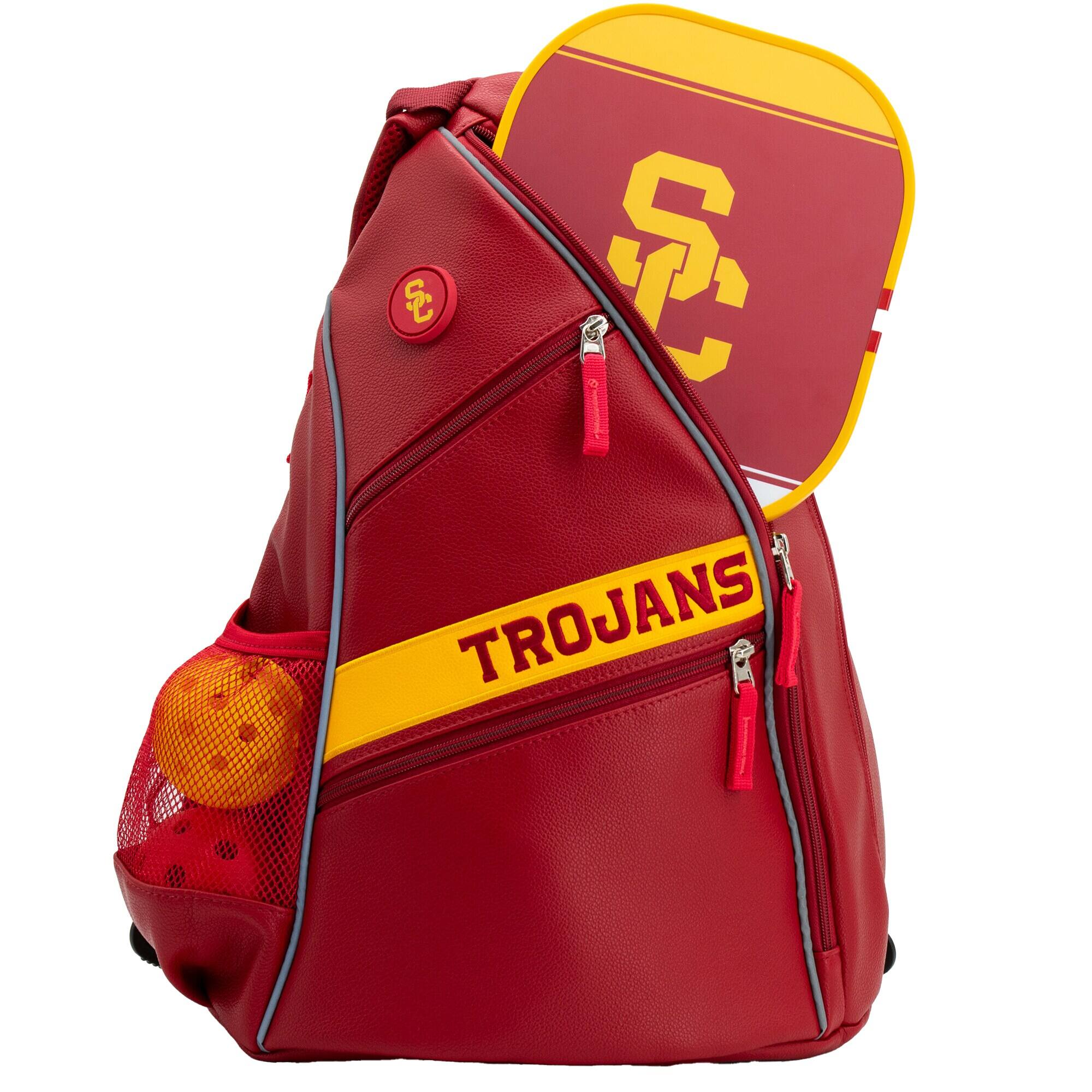 Alt View 3. Team Golf - USC Trojans Embroidered Team Backpack - Multicolor.