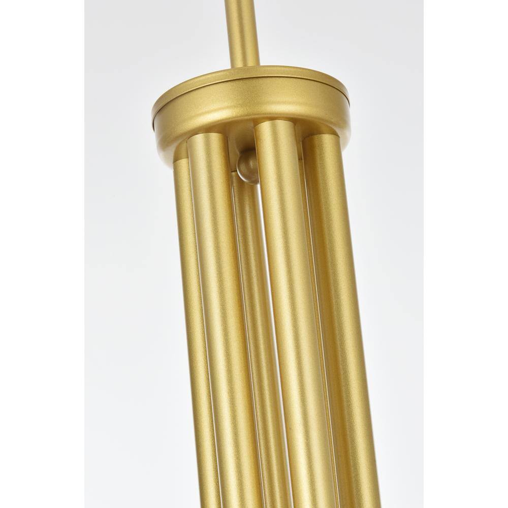 Alt View 4. Living District - Layne 36 inch chandelier in Brass - Brass.