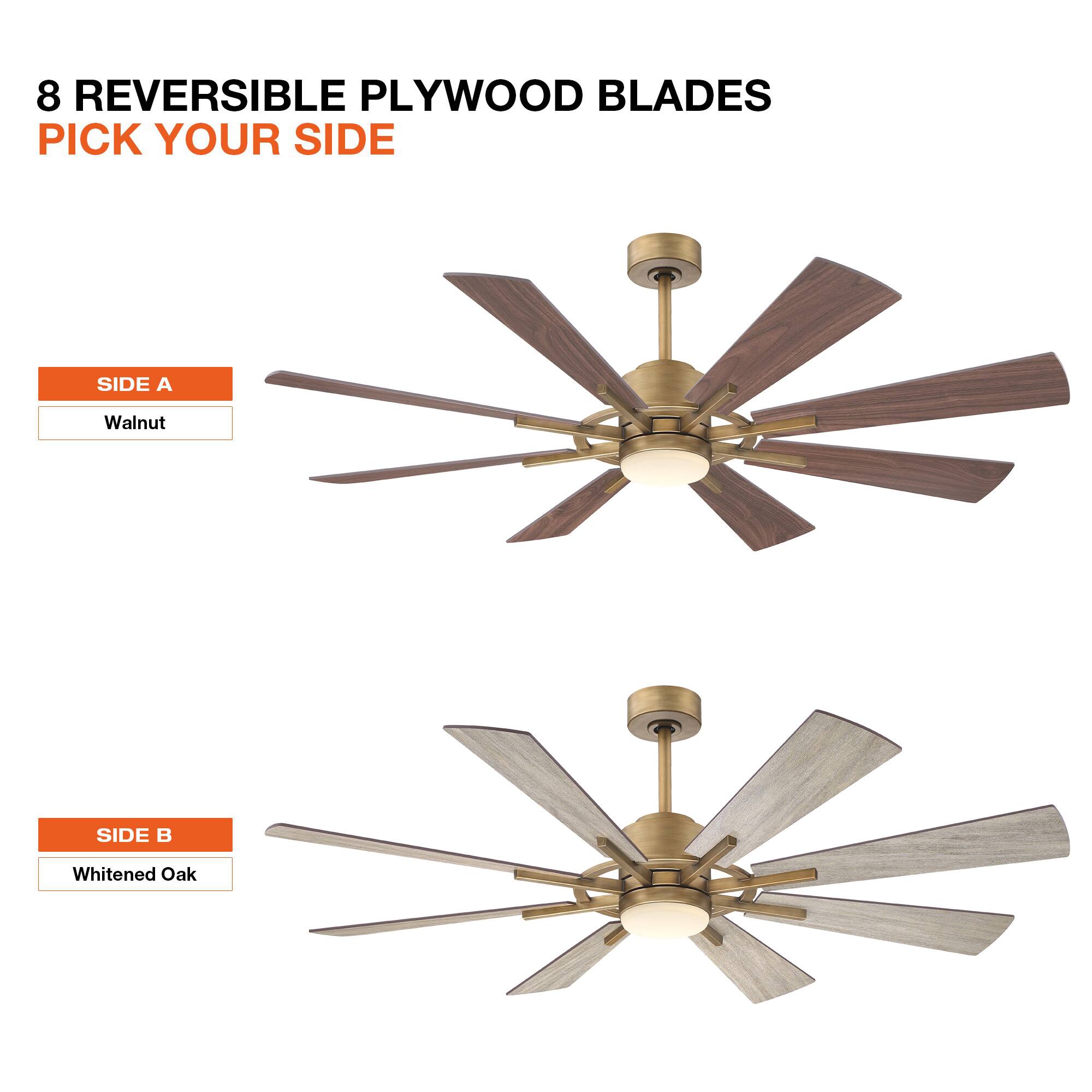 8 REVERSIBLE PLYWOOD BLADES PICK YOUR SIDE

SIDE A
Walnut

SIDE B
Whitened Oak
