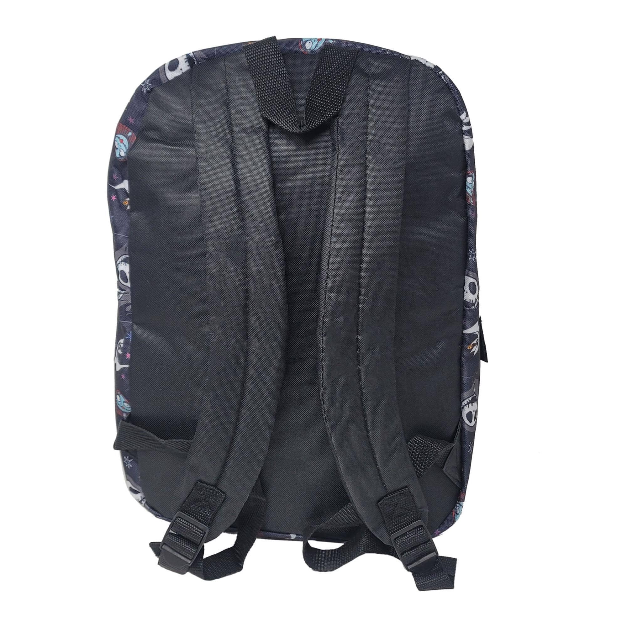 Alt View 2. Disney - Nightmare Before Christmas 16” Backpack All Over Print - Black.