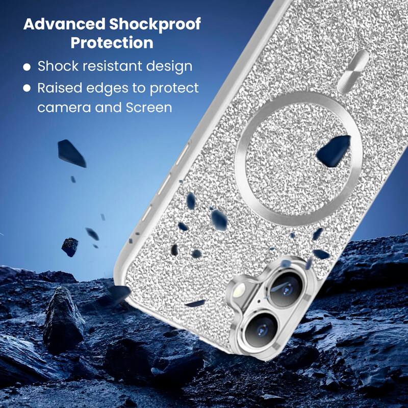 Advanced Shockproof Protection

- Shock resistant design
- Raised edges to protect camera and screen