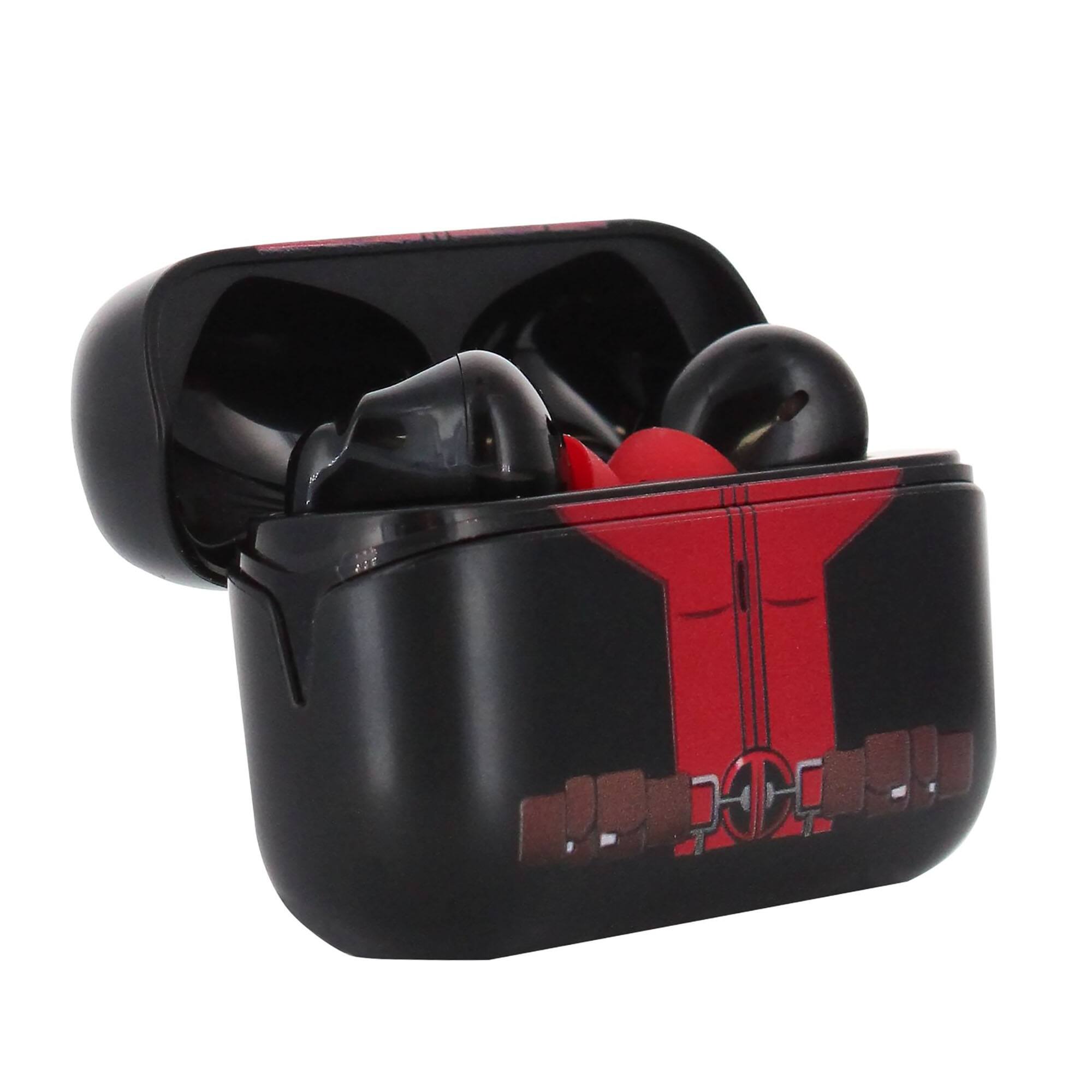 Alt View 9. Cable Guys by Exquisite Gaming - Buds Pro & Holdem Bundle: Deadpool - Multicolor.