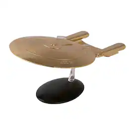 Eaglemoss - Star Trek StarShip Replica | 18K USS Enterprise NCC-1701-D - Gold
