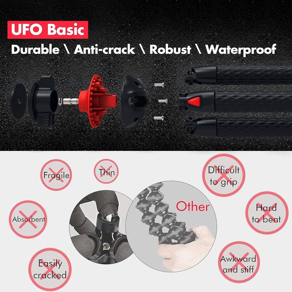 UFO Basic  
Durable / Anti-crack / Robust / Waterproof  

Other  
- Fragile  
- Thin  
- Absorbent  
- Easily cracked  
- Difficult to grip  
- Hard to bent  
- Awkward and stiff