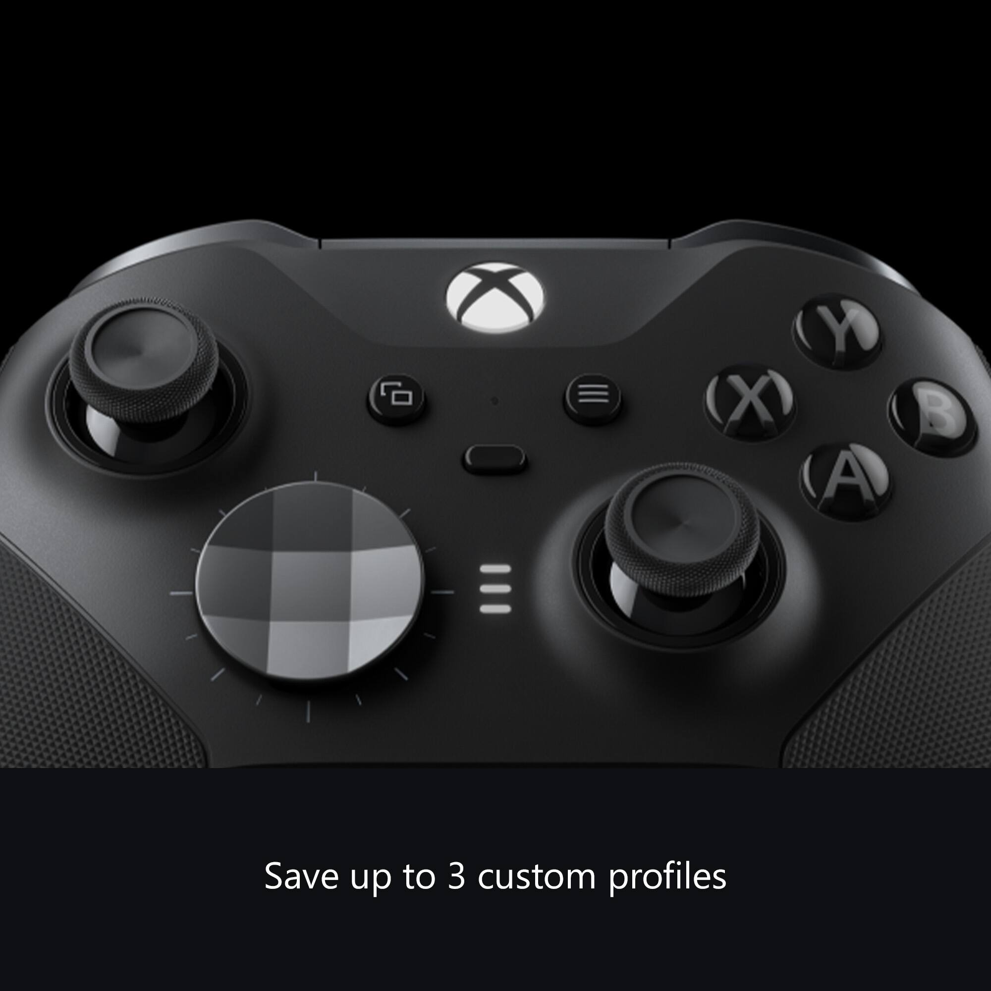 Save up to 3 custom profiles