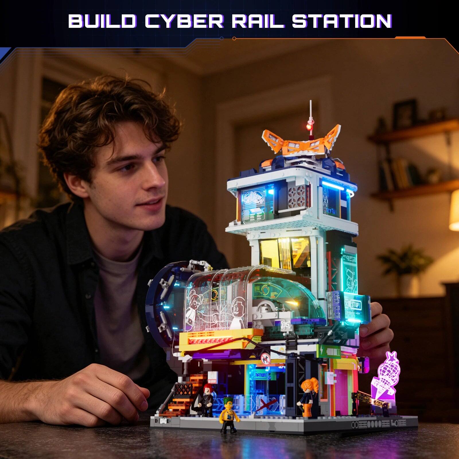 BUILD CYBER RAIL STATION