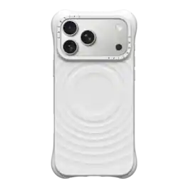 CASETiFY - Ripple Case MagSafe Compatible for Apple iPhone 18 Pro Max and 17 Pro Max Devices - White