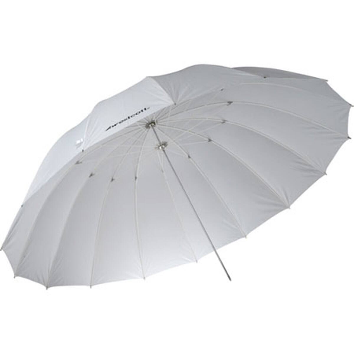 Alt View 1. Westcott - Westcott 7' White Diffusion Parabolic Umbrella.