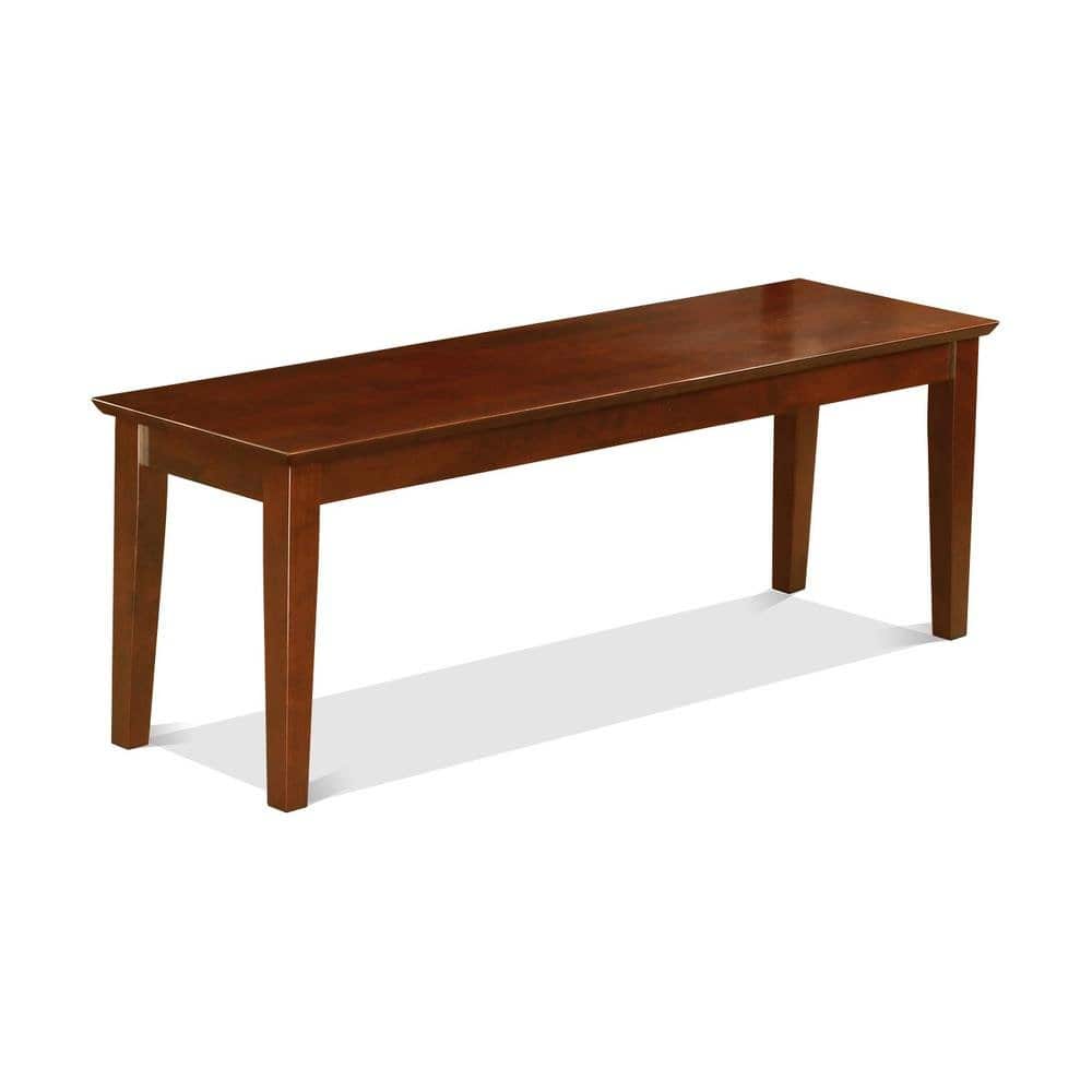 FurniFact - Dining Bench - Mahogany