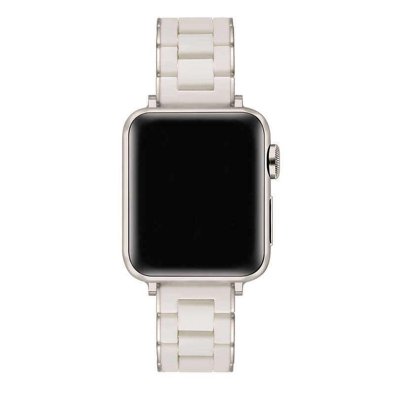 Back. Posh Tech - Orla Silicone and Metal Band for Apple Watch - Starburst.