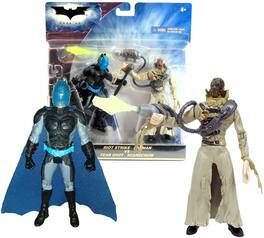 Mattel - The Dark Knight - Riot Strike Batman vs Fear Shot Scarecrow - Multi