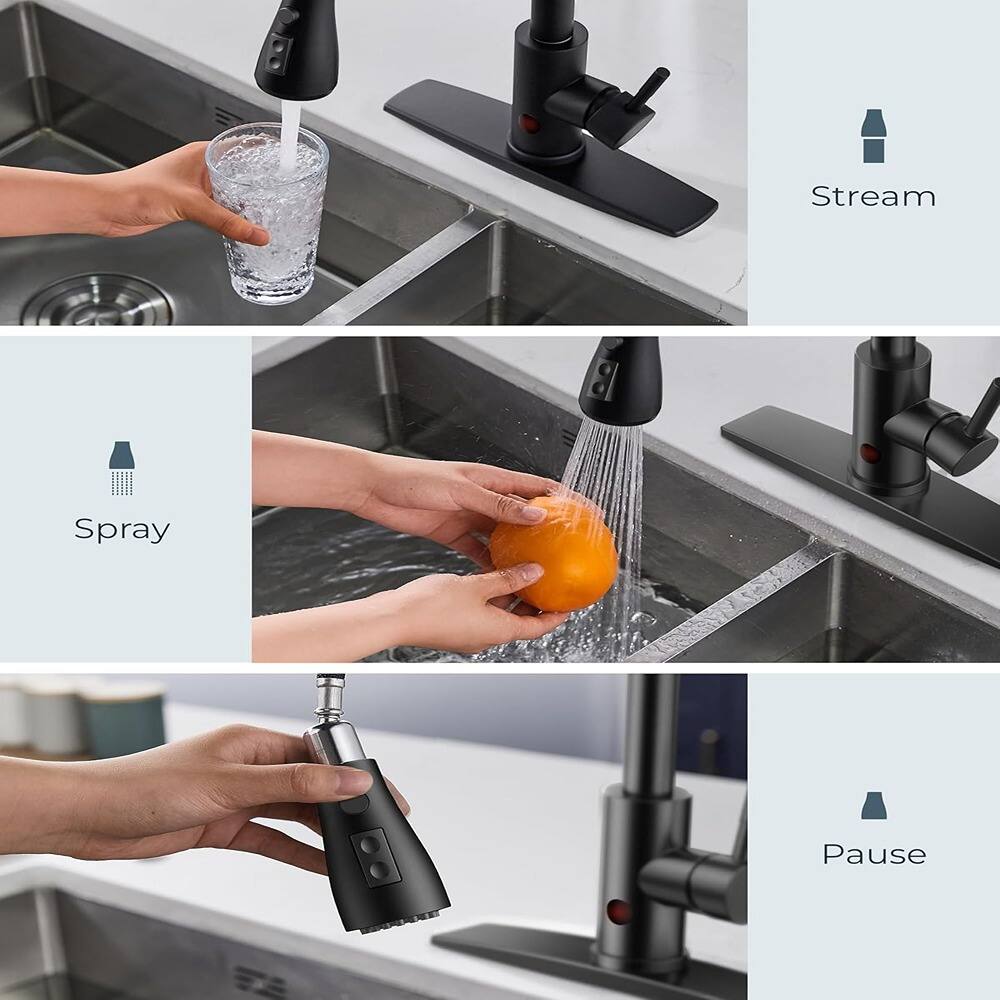 - Stream
- Spray
- Pause