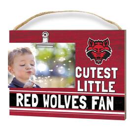 Jardine - Arkansas State Wolves 8'' x 10'' Cutest Little Team Logo Clip Photo Frame - Red