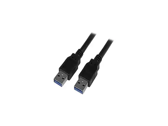 Front. StarTech.com - StarTech.com 3m 10 ft USB 3.0 Cable - A to A - M/M - Long USB 3.0 Cable - USB 3.1 Gen 1 (5 Gbps).