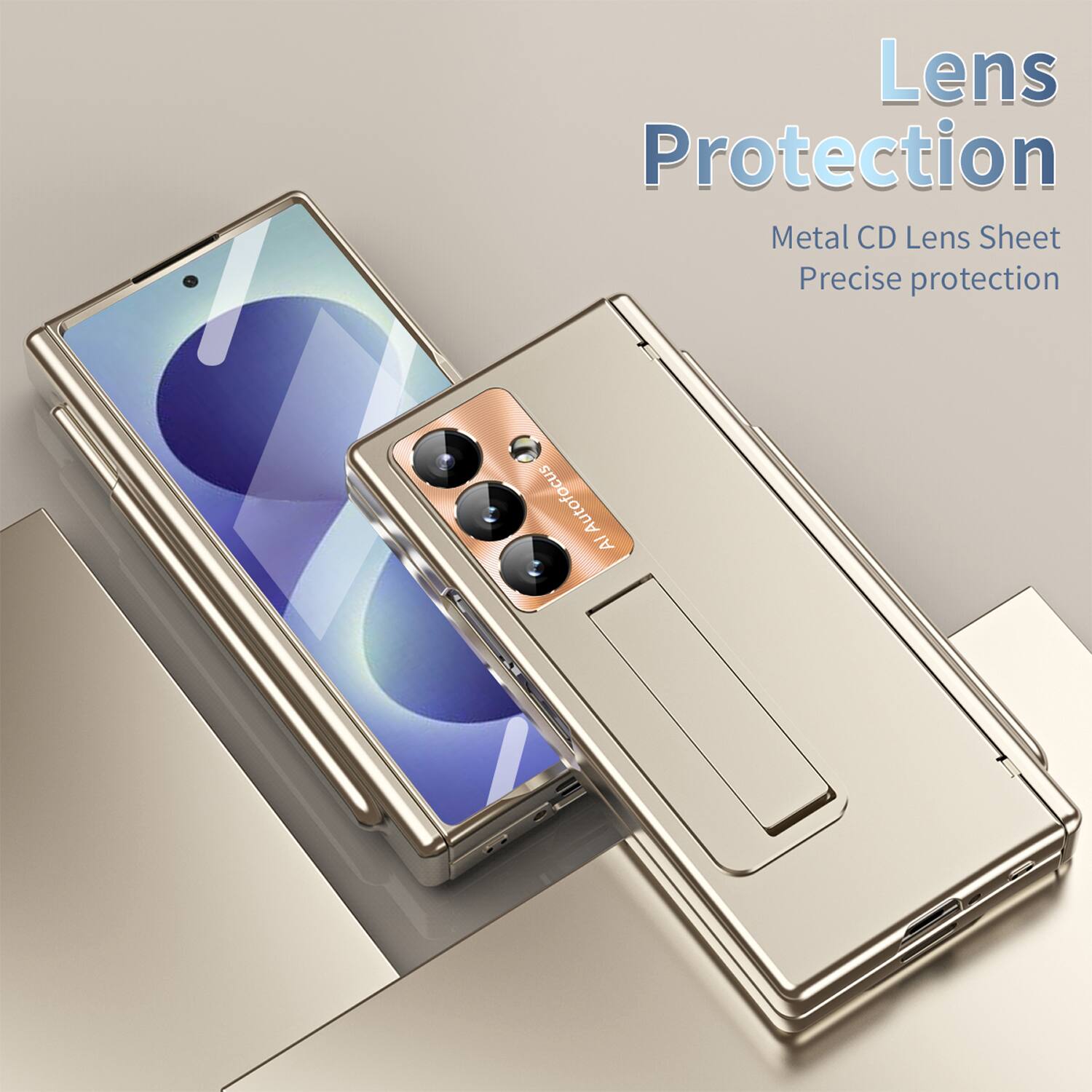 Lens Protection  
Metal CD Lens Sheet  
Precise protection