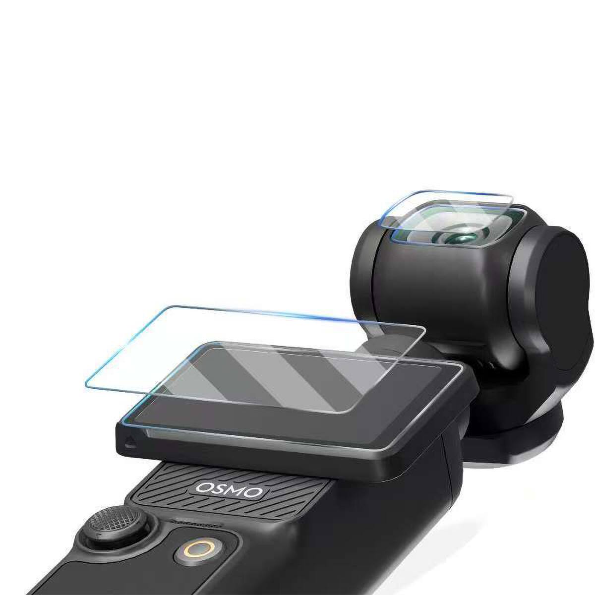 Alt View 9. DJI - DJI Osmo Pocket 3 Gimbal Camera, Bundle with Power Bank, Carry Case, Screen Protector, 64GB Memory Card and Card Reader.