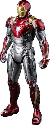 PopMarket - Threezero - Spider-Man: Homecoming - DLX - Iron Man Mark 47 Action Figure - COLLECTIBLES - Multicolor