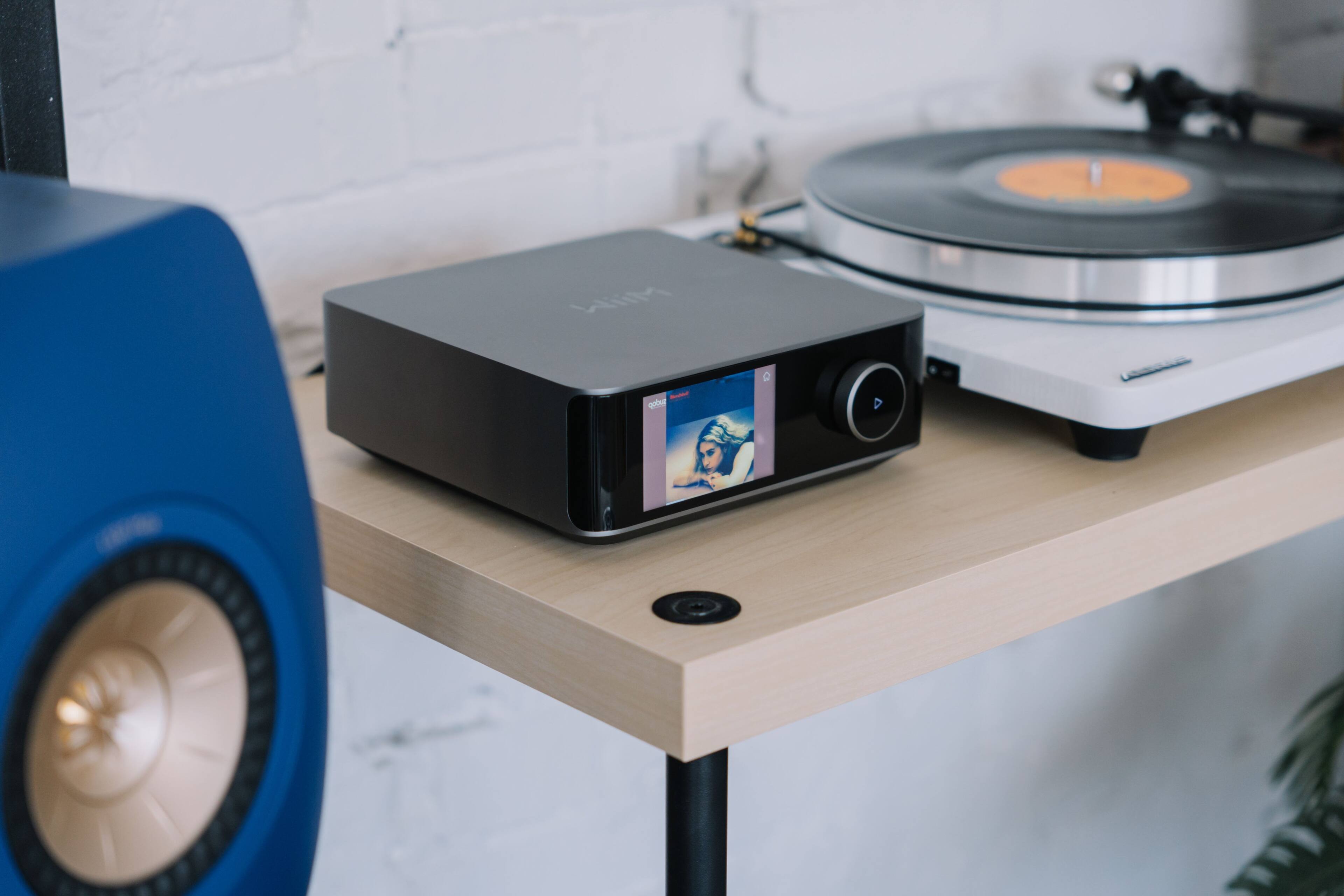 Alt View 12. WiiM - Amp Ultra Streaming Amplifier - Class D, 100W x 2 (8 Ohms), 200W x 2 (4 Ohms) - Space Grey.