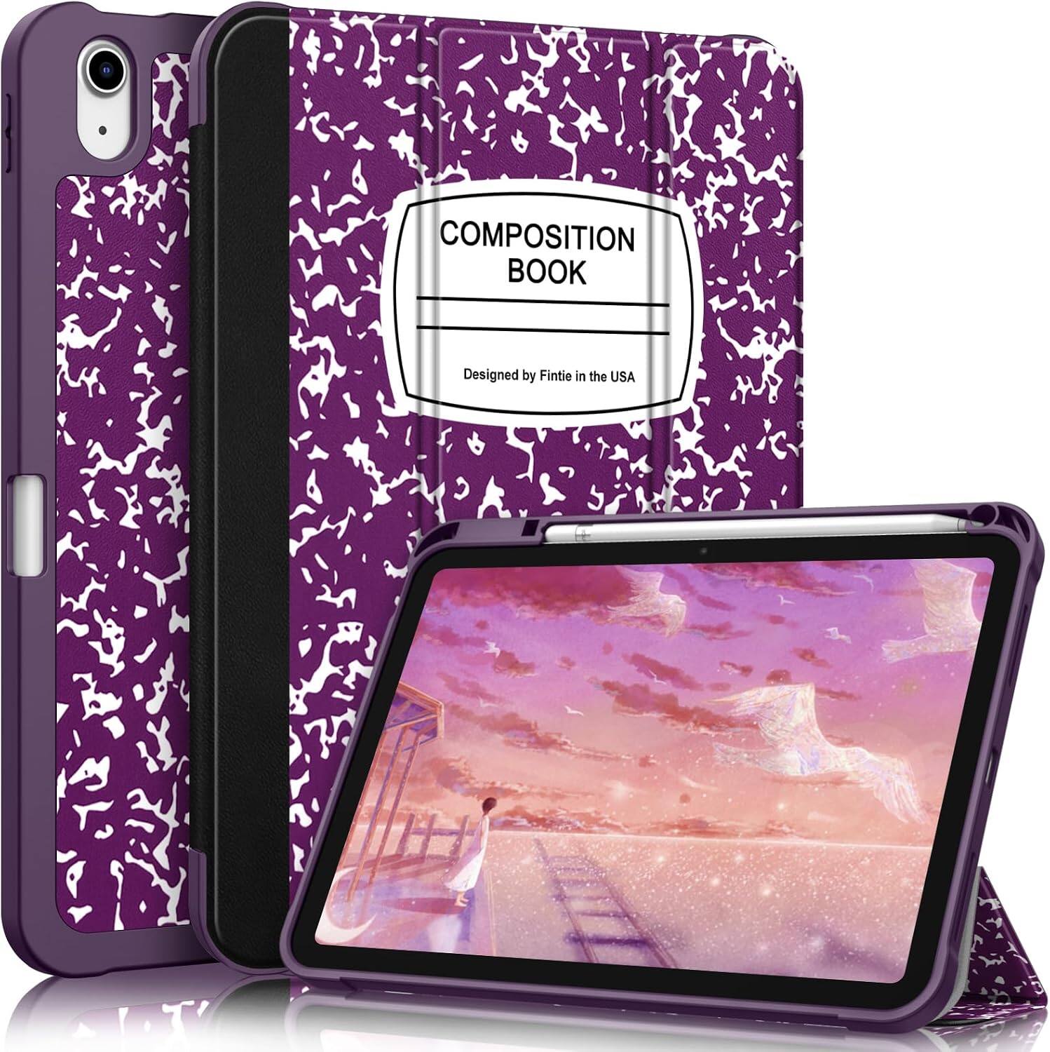 Composition Book Purple