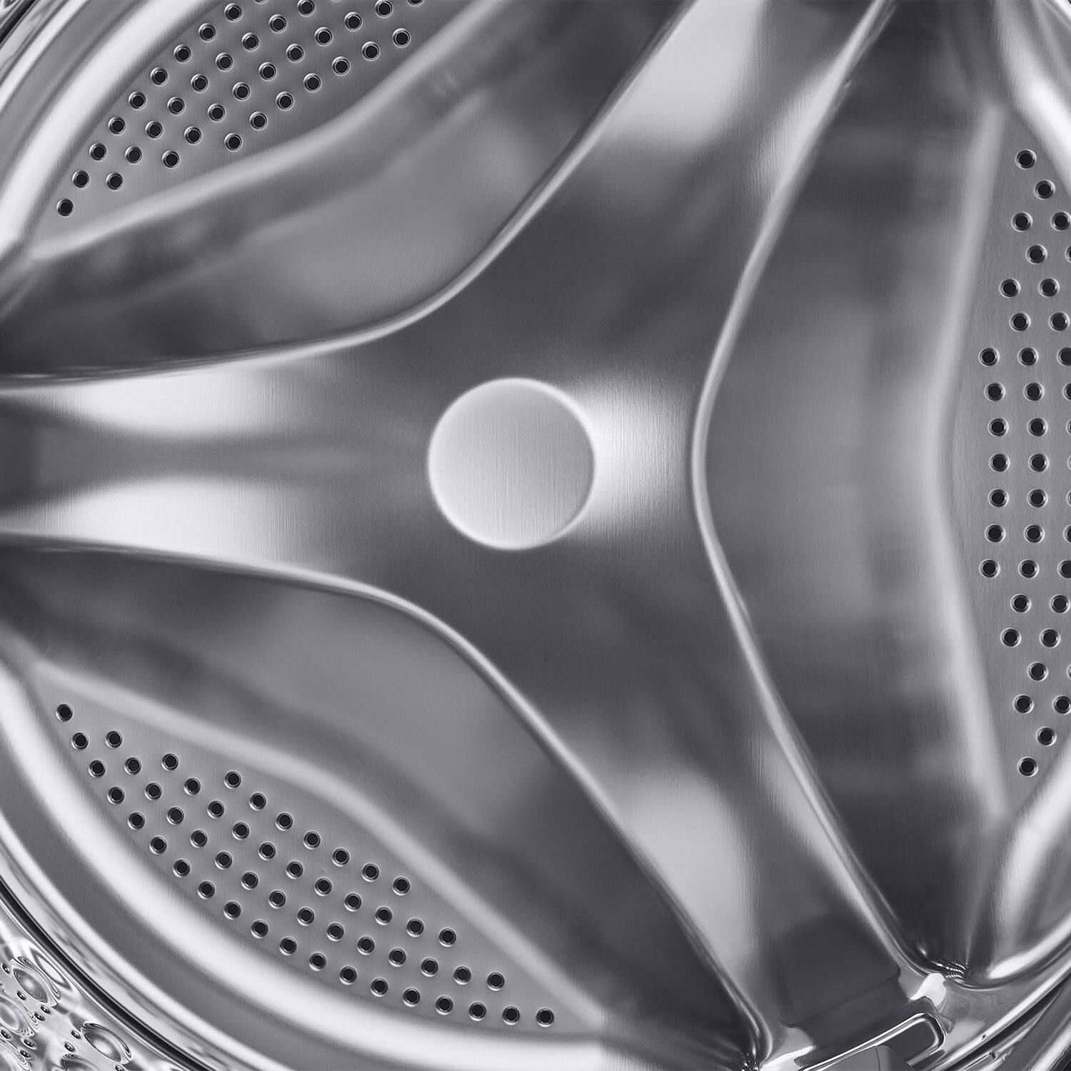 Alt View 20. Samsung - 2.5 cu. ft. Compact Front Load Washer with AI Smart Dial and Super Speed Wash - White.