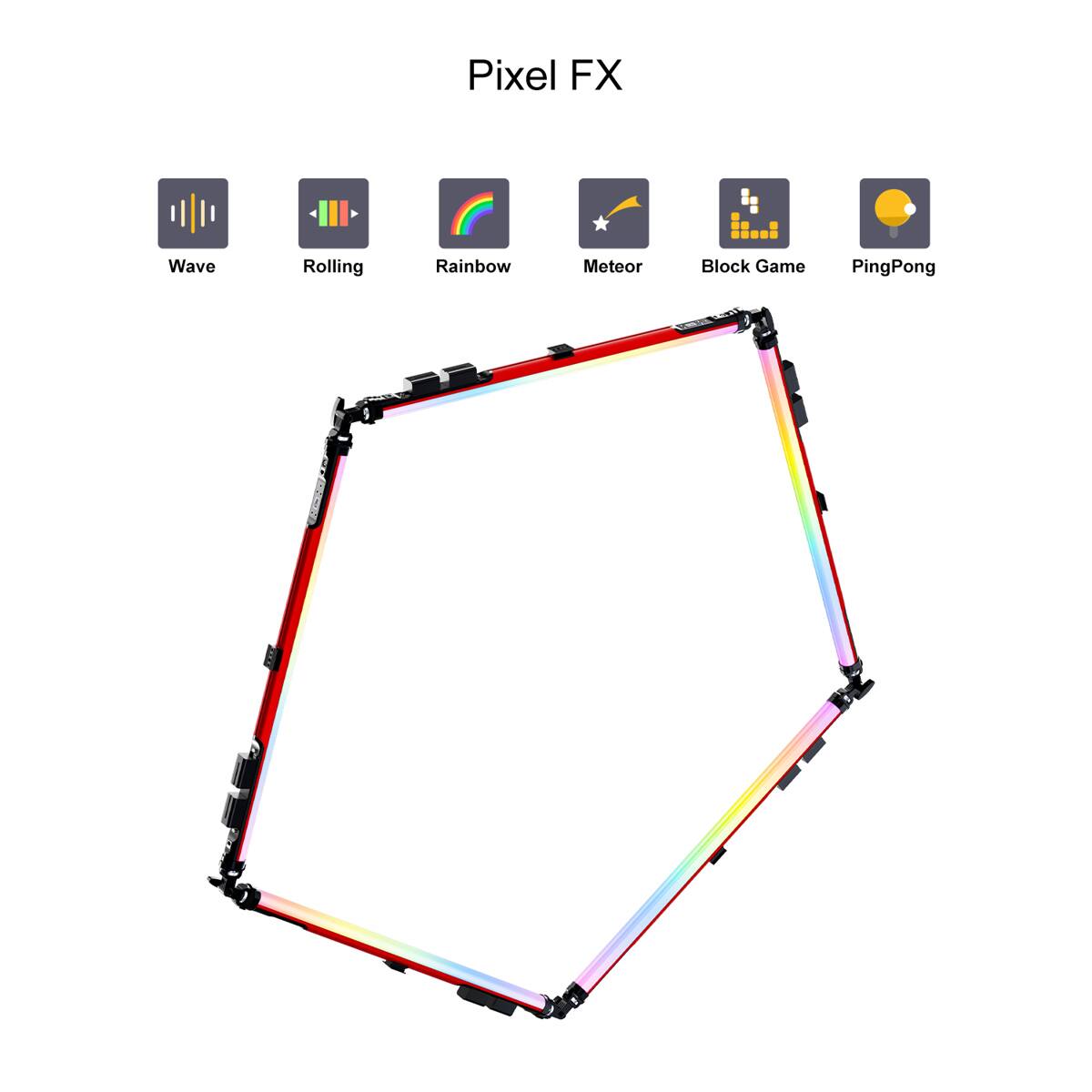 Pixel FX  
Wave Rolling Rainbow Meteor Block Game PingPong