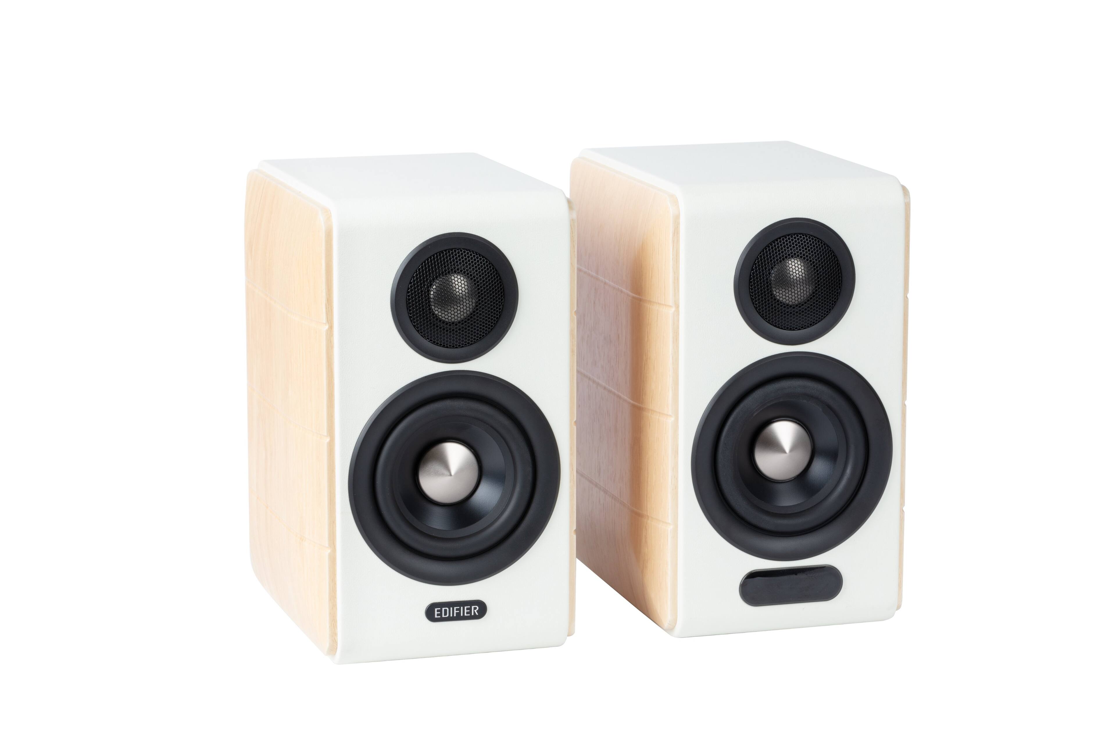 Angle. Edifier - S880DBMKII Hi-Res 2.0 Bookshelf Speakers (Pair) - White.