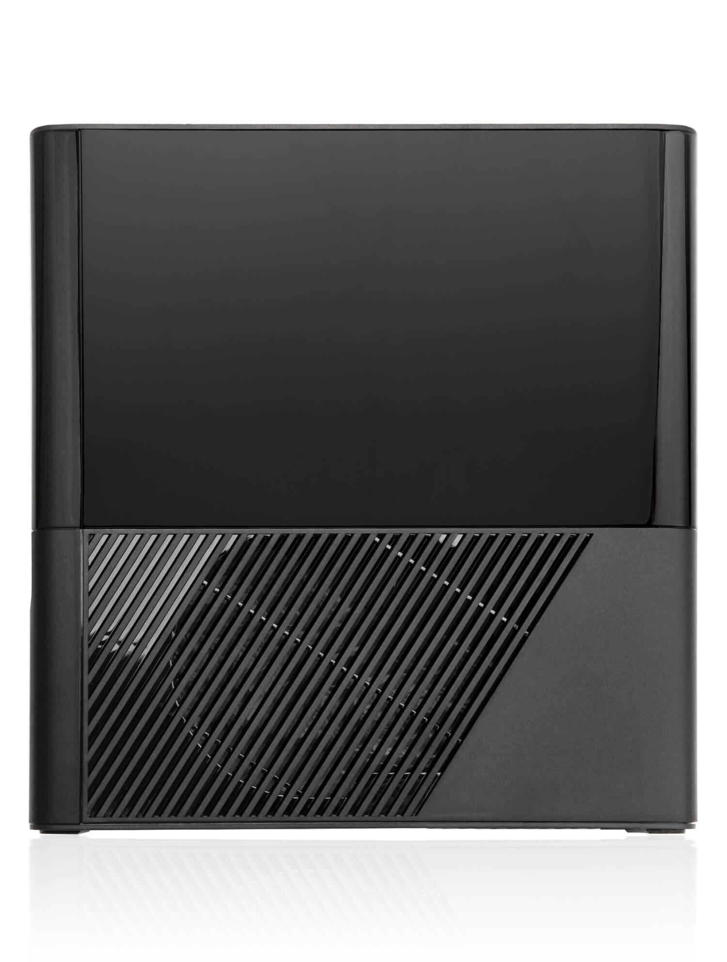 Alt View 3. MobileSentrix - Top & Bottom Housing Casings Replacement Compatible For Xbox 360 E - Black.