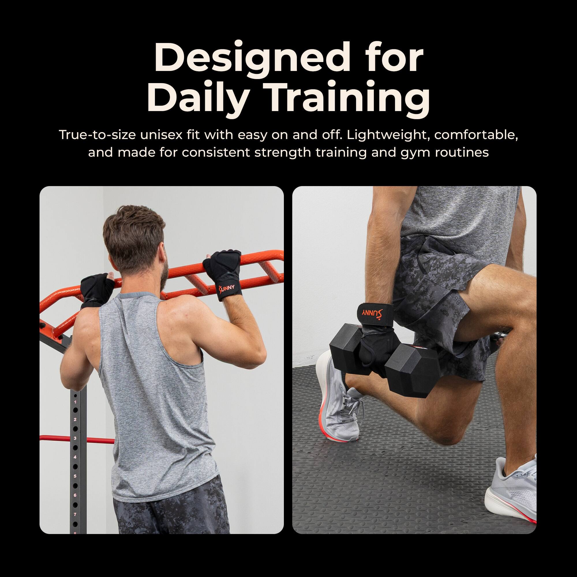Designed for Daily Training

True-to-size unisex fit with easy on and off. Lightweight, comfortable, and made for consistent strength training and gym routines

CUINUNY SUNNY
