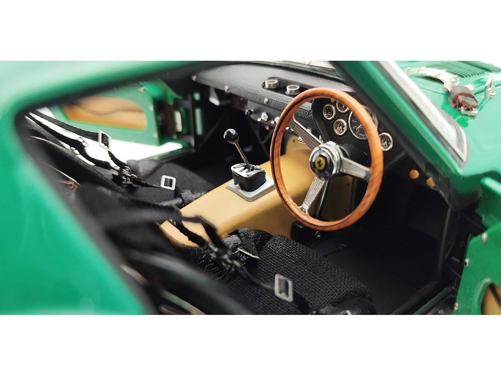 Alt View 3. CMC - Ferrari 250 GTO #153 David Piper - Dan Margulies "Tour de France" (1962) Limited Ed to 2200 pcs 1/18 Model Car by CMC.