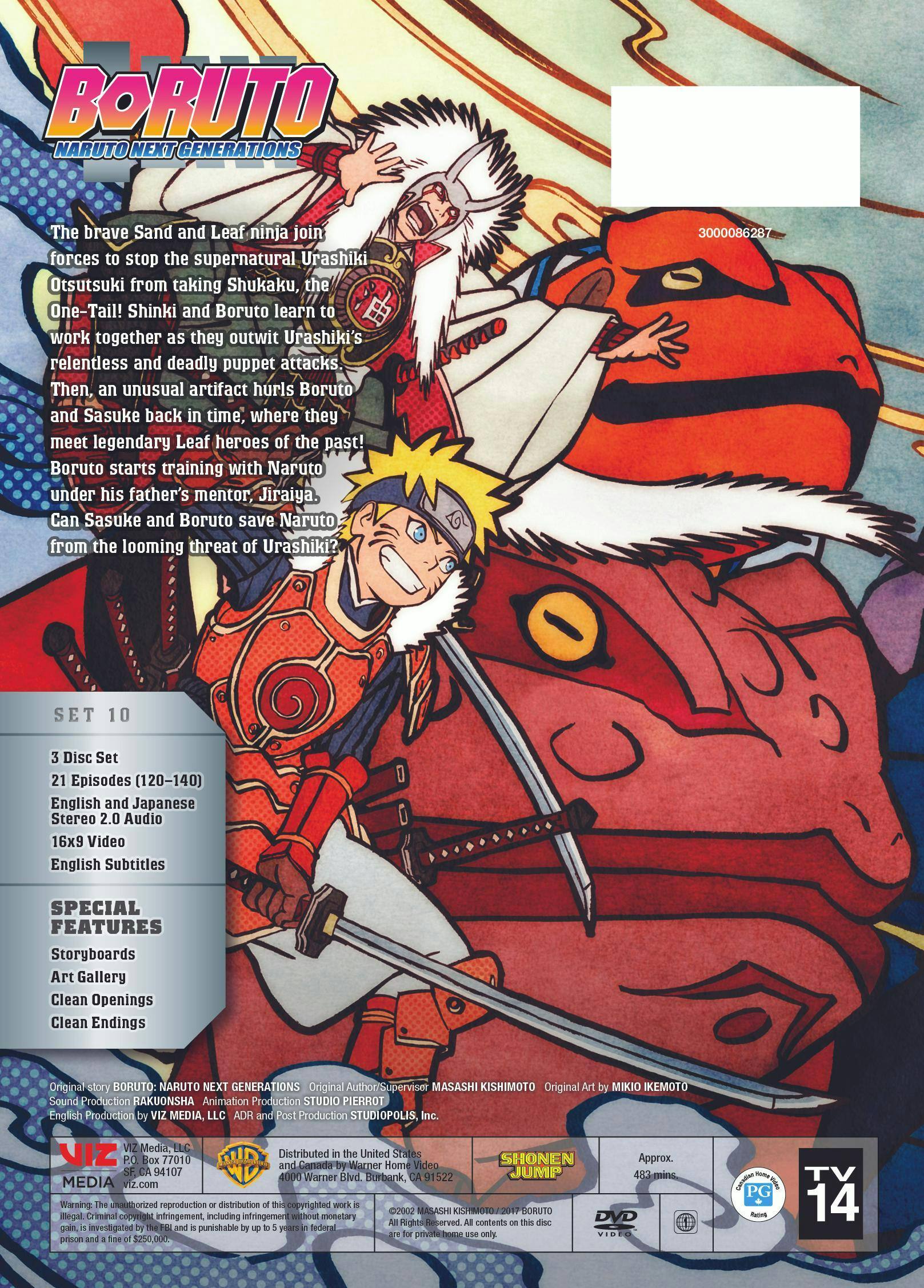 Angle. Boruto - Naruto Next Generations: Boruto Back in Time (Box Set) [DVD].