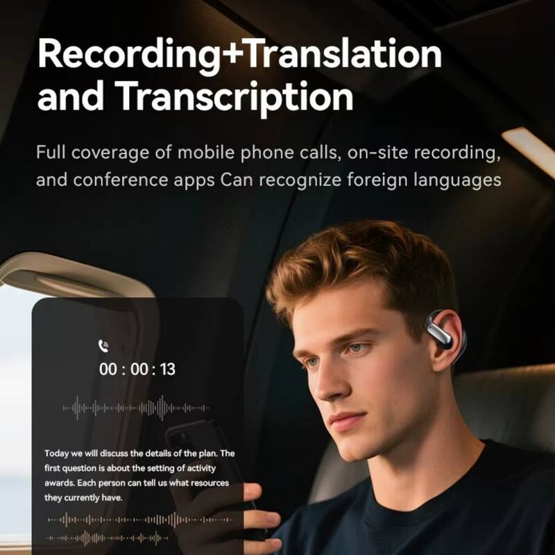 Recording+Translation and Transcription

Full coverage of mobile phone calls, on-site recording, and conference apps. Can recognize foreign languages.

00:00:13

Today we will discuss the details of the plan. The first question is about the setting of activity awards. Each person can tell us what resources they currently have.