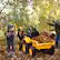 Alt View 4. Acekool - 12V 3 in 1 Kids Ride on Excavator & Tractor with Detachable Trailer, Kids Electric Vehicles with Remote Control, Digger - Yellow.