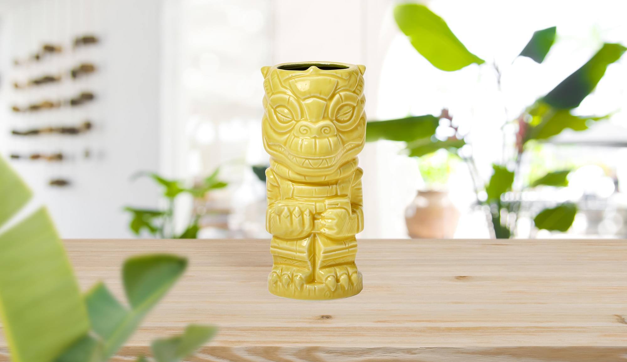 Alt View 3. Star Wars - Geeki Tikis Star Wars Bossk Mug | Ceramic Tiki Style Cup | Holds 20 Ounces - Yellow.