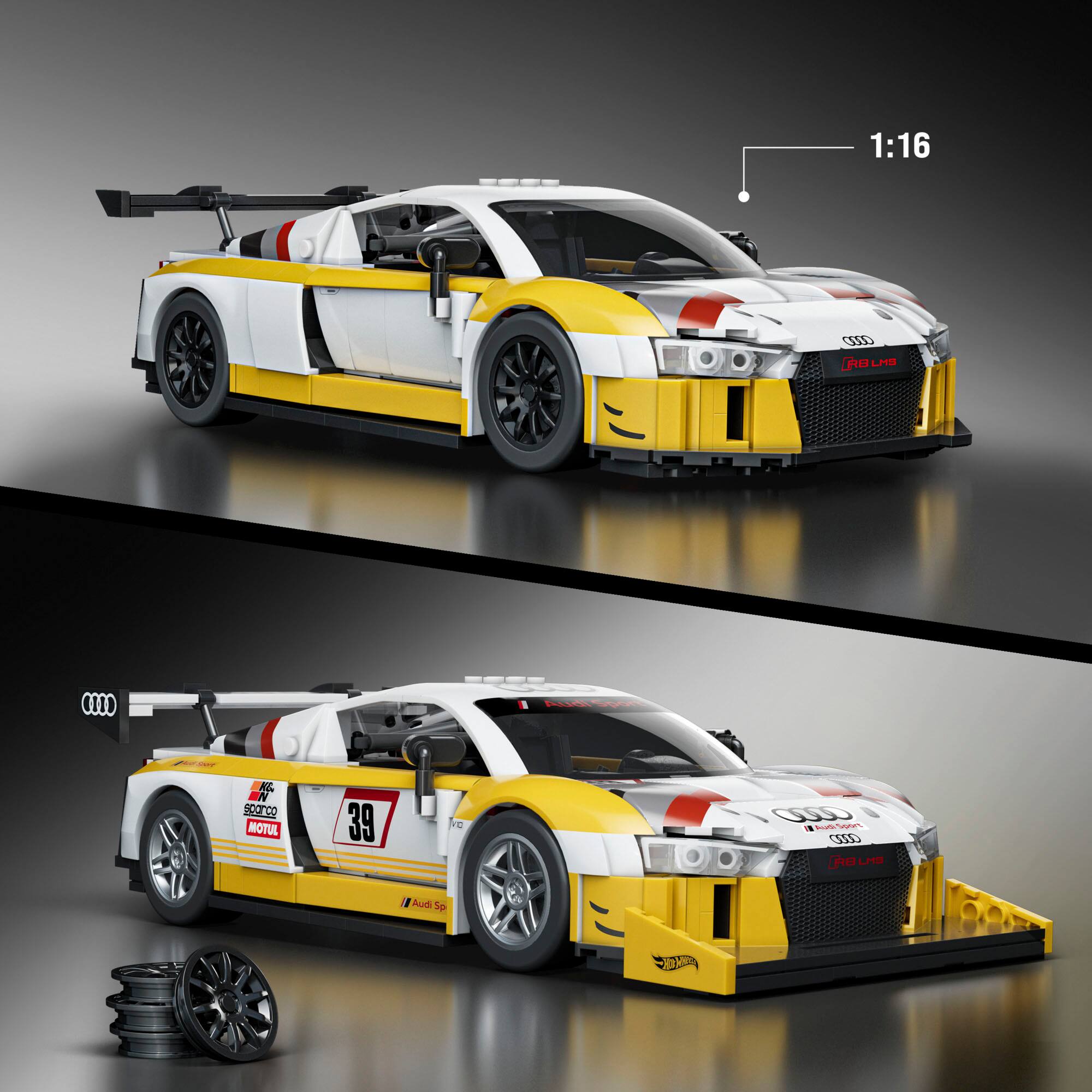 Mattel Brick Shop Hot Wheels '15 Audi R8 LMS JFT18 - Best Buy