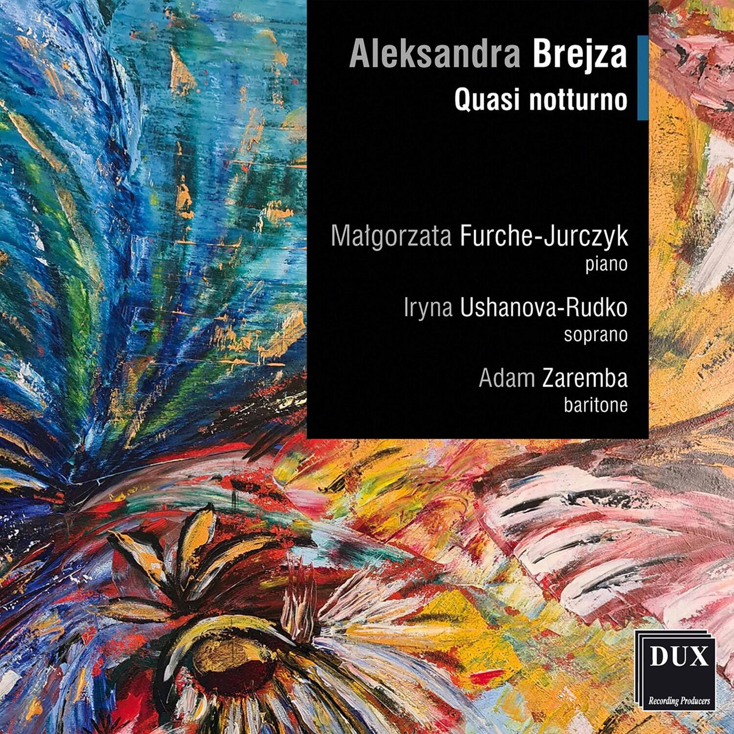 Malgorzata Furche-Jurczyk - Quasi Notturno   - COMPACT DISCS [CD]