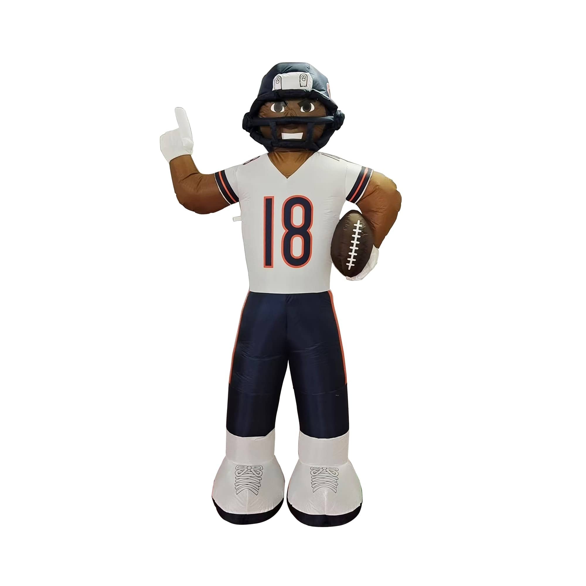 Logo Brands - Chicago Bears Inflatable Yard Mascot - Navy