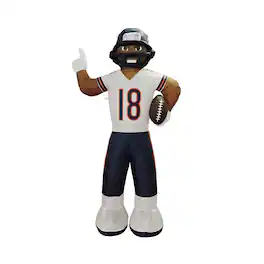 Logo Brands - Chicago Bears Inflatable Yard Mascot - Navy