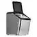 Alt View 25. NewAir - 30 Lb. Countertop Nugget Ice Maker - Slim Design, Self-Cleaning Function, Automatic Water Line and Refillable Water Tank - Stainless Steel.