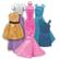 Left. Tara Toys - Barbie Be a Fashion Designer Doll Dress Up Kit, 5 Outfits.