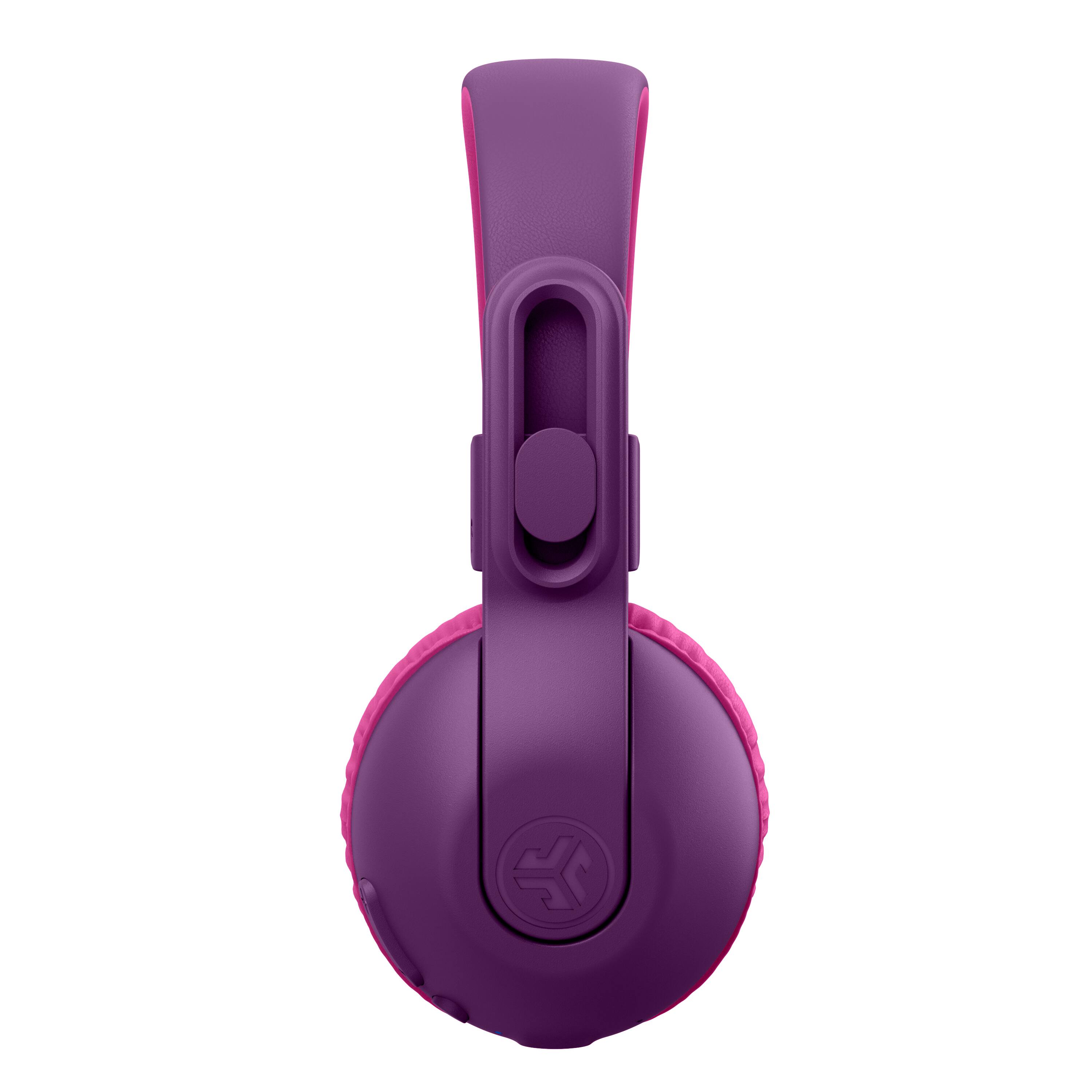 Angle. JLab - JBuddies Studio 2 Wireless Kids Headphones - Purple/Pink.
