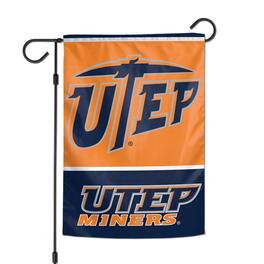 WinCraft - UTEP Miners 12" x 18" Double-Sided Garden Flag - Multicolor