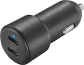 Insignia™ - 40W Car Charger for Smartphones, Tablets and More - Black