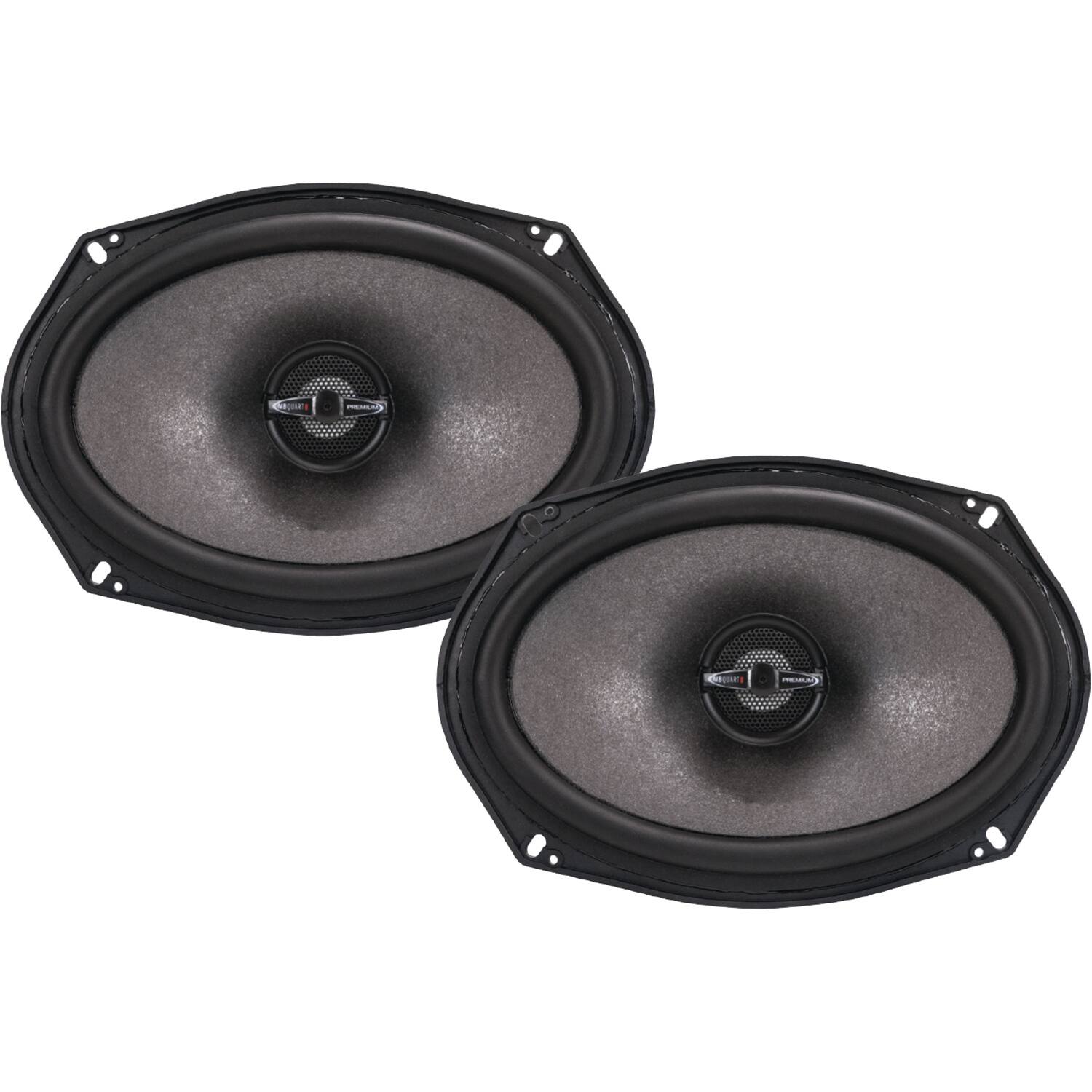 Alt View 11. MB Quart - Tuned 6" x 9" Coaxial Car Speakers with Paper Cones (Pair) - Black.