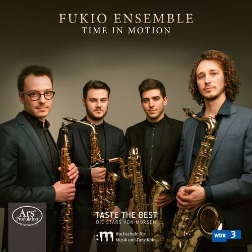 FUKIO ENSEMBLE  
TIME IN MOTION  

TASTE THE BEST  
DIE STARS VON MORGEN  

Hochschule für Musik und Tanz Köln  

WDR 3  

Ars Produktion