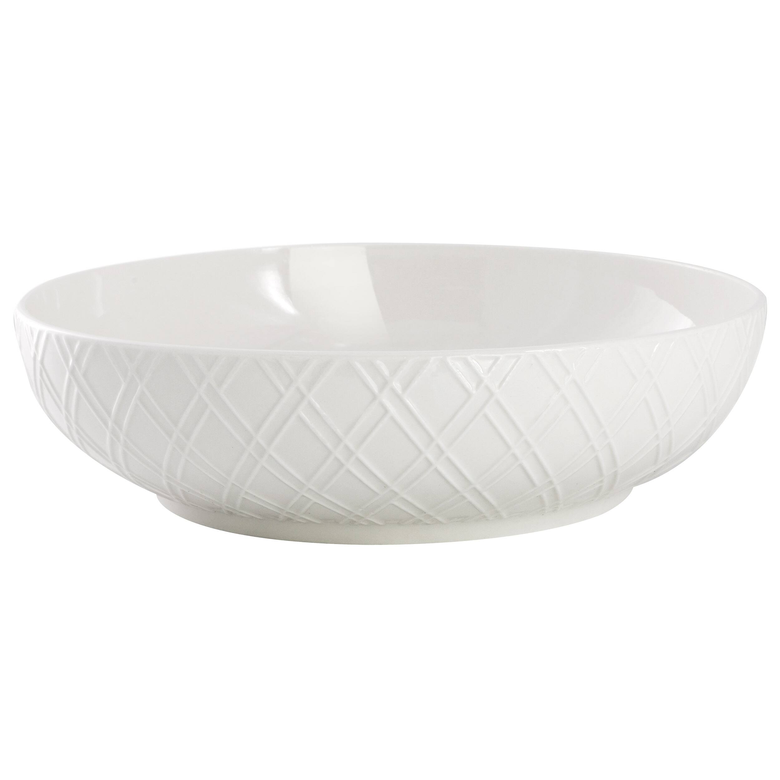 Back. Gibson - Gibson Home Great Essentials 2 Piece Fine Ceramic 8.2in Dinner Bowl Set in White - White.