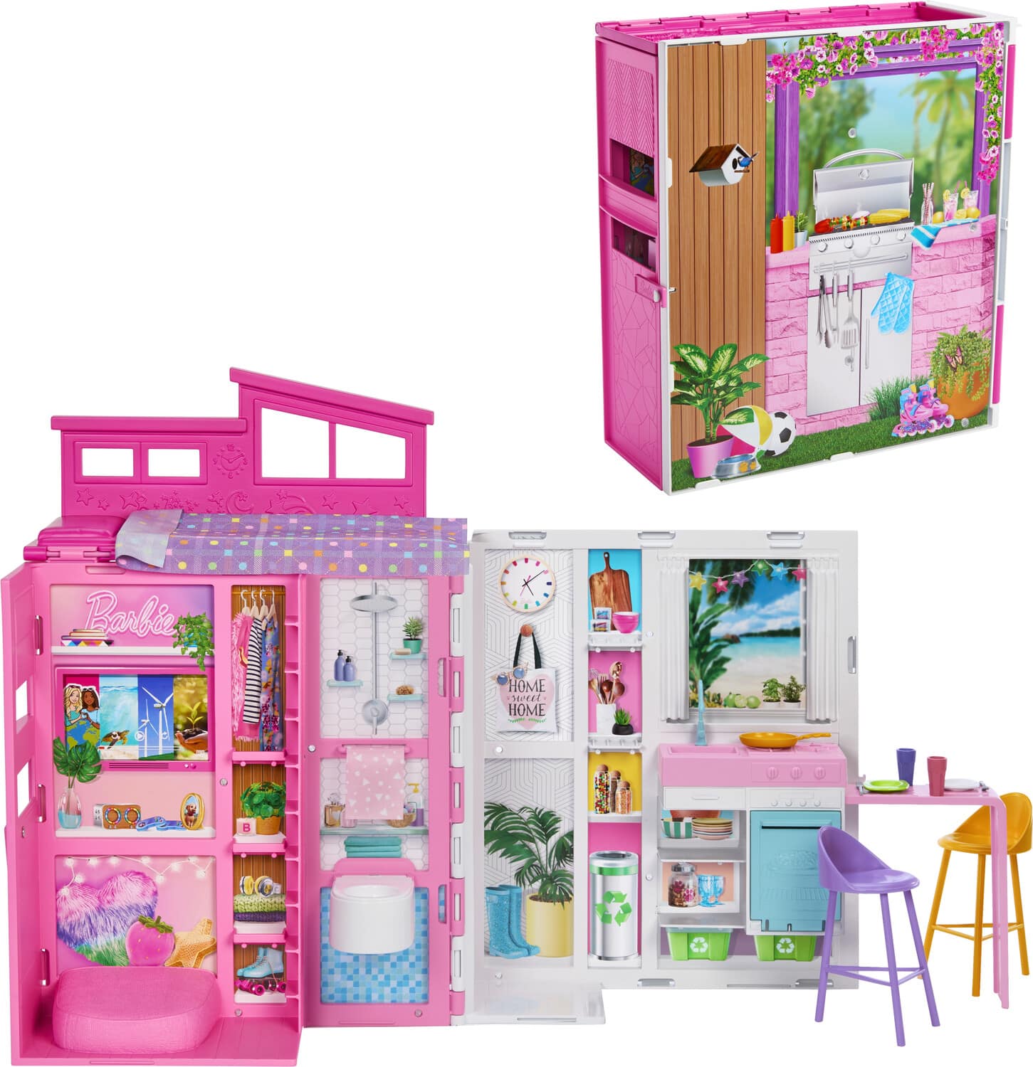 Mattel - Barbie® Getaway House™ Playset - COLLECTABLES - Multicolor
