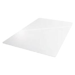 Floortex - Vinyl Rectangular Chair Mat for Hard Floor - 45" x 53" - Clear