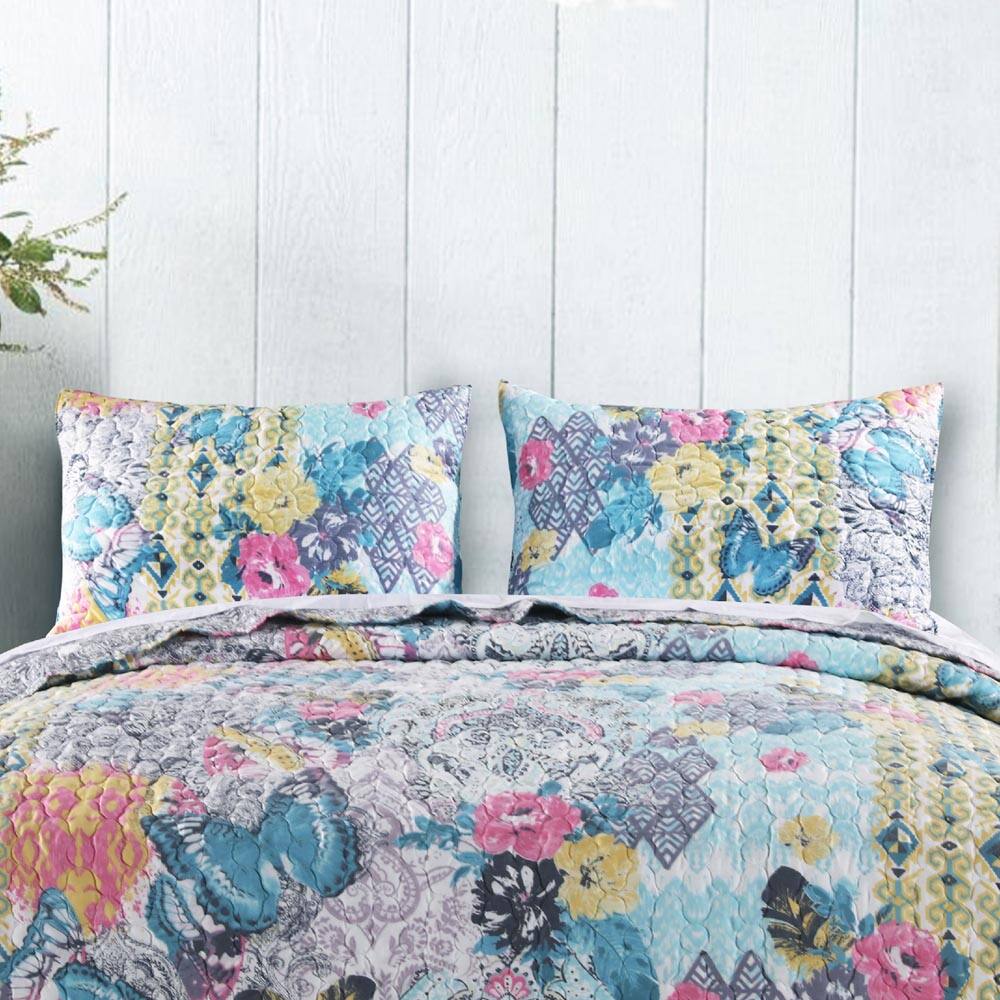 Front. BreeBe - Moxie Sham Standard - Multi.