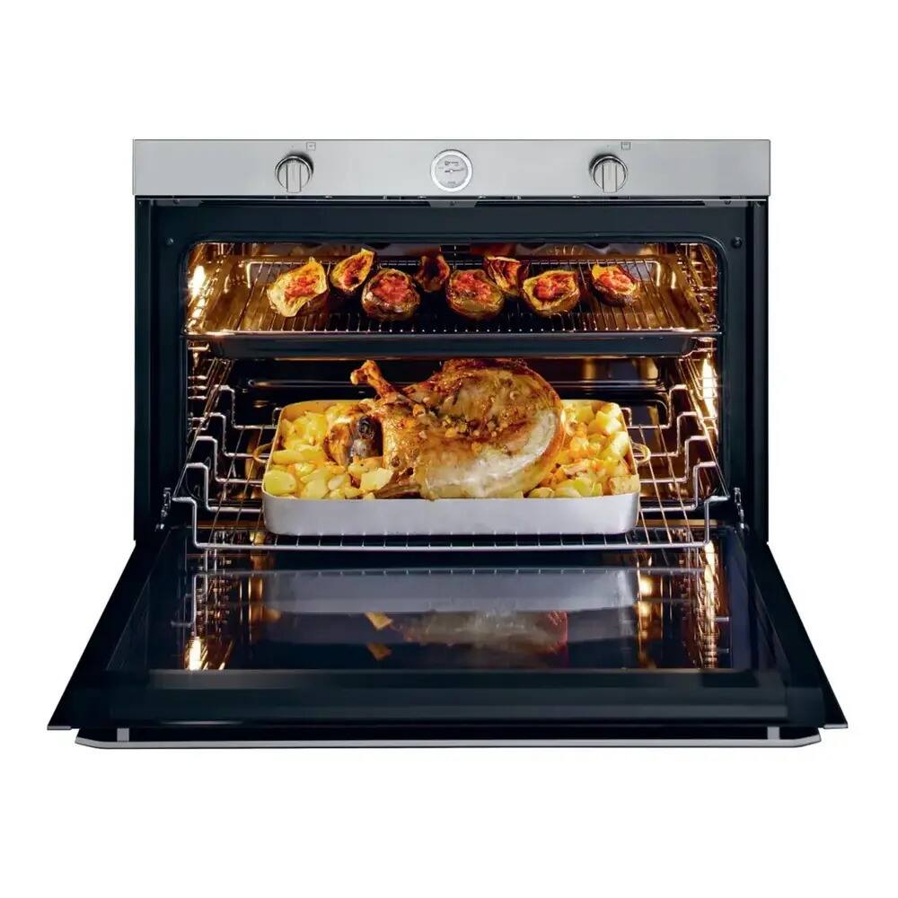 Alt View 2. Verona - Verona 30 inch Built-In Gas Single Wall Oven with 3.5 cu. ft. Capacity (Stainless Steel) - Stainless Steel.